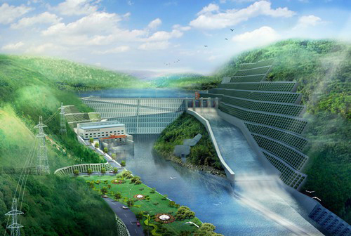 集贤老挝南塔河1号水电站项目